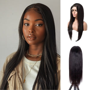 200% Density Long Straight Hair