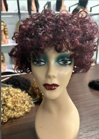 200% Density Fringe Water Curly 10 Inch