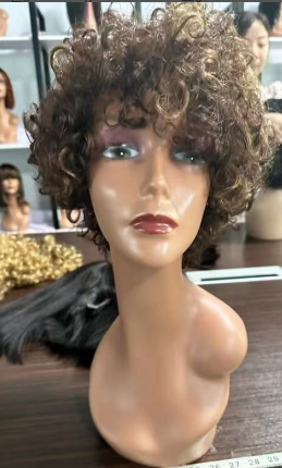 200% Density Fringe Water Curly 10 Inch